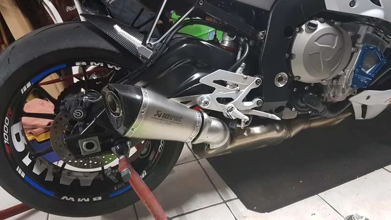 Мото rcycle глушитель без шнуровки Akrapovic escape moto с db killer для BMW S1000rr- S1000R 2010