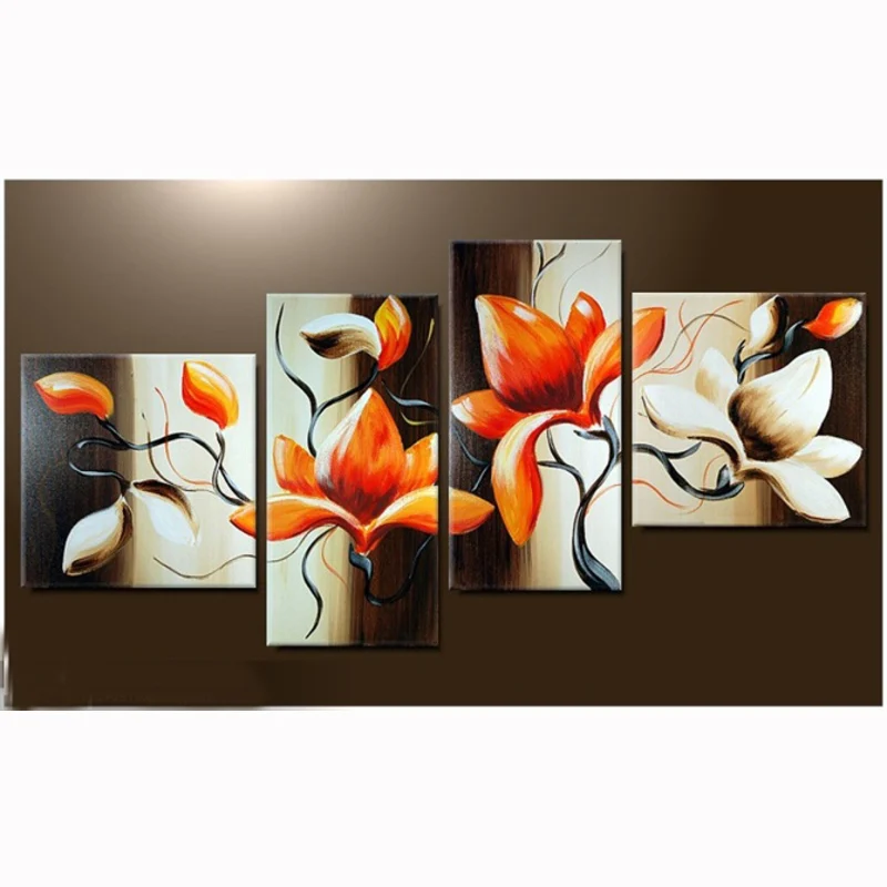 

5D diy diamond painting flowers pictures of rhinestones 5pcs square cross stitch needlework home decorative relative gifts