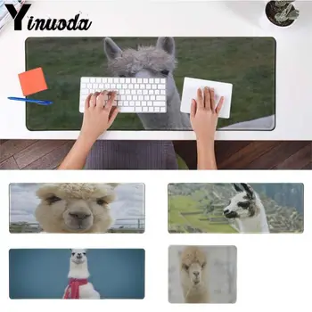 

Yinuoda Funny Llama Alpaca animal Keyboard Gaming MousePads Mouse Mat Size for 180*220 200*250 250*290 300*900 and 400*900*2mm