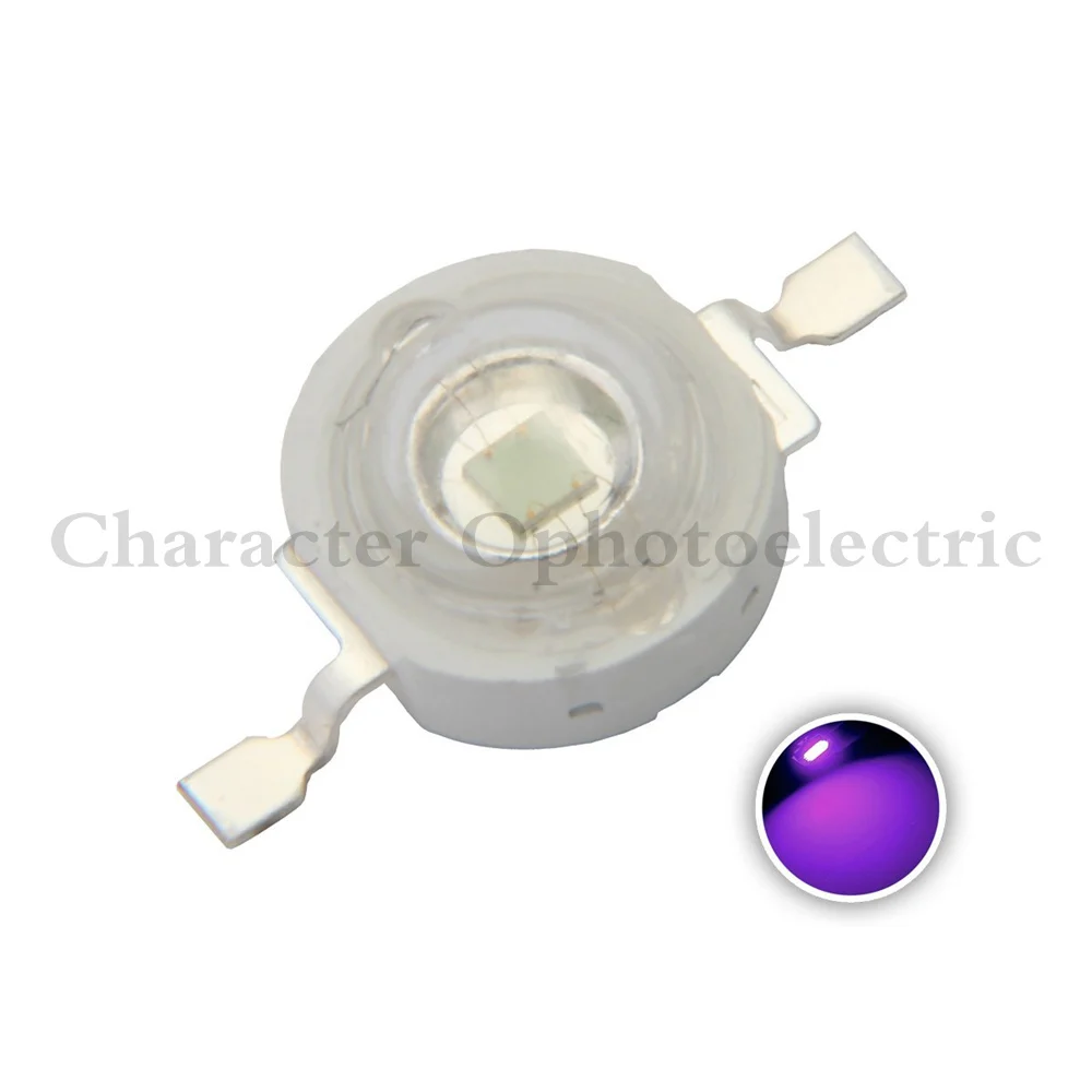 LED UV Purple LED integrated chips 365 375 385  395  405 425NM High Power COB Ultraviolet Lights 3/5/10/20/30/50/100 Watt