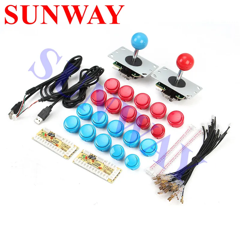 Arcade Joystick DIY Kit Zero Delay USB Controller PC to Arcade Joystick