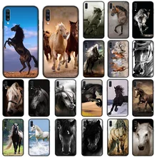 Running Horse Soft Case voor Samsung Galaxy A5 A6 A7 A8 A9 Plus A10 A20 A30 A40 A50 A60 A70 m40 Cover(China)
