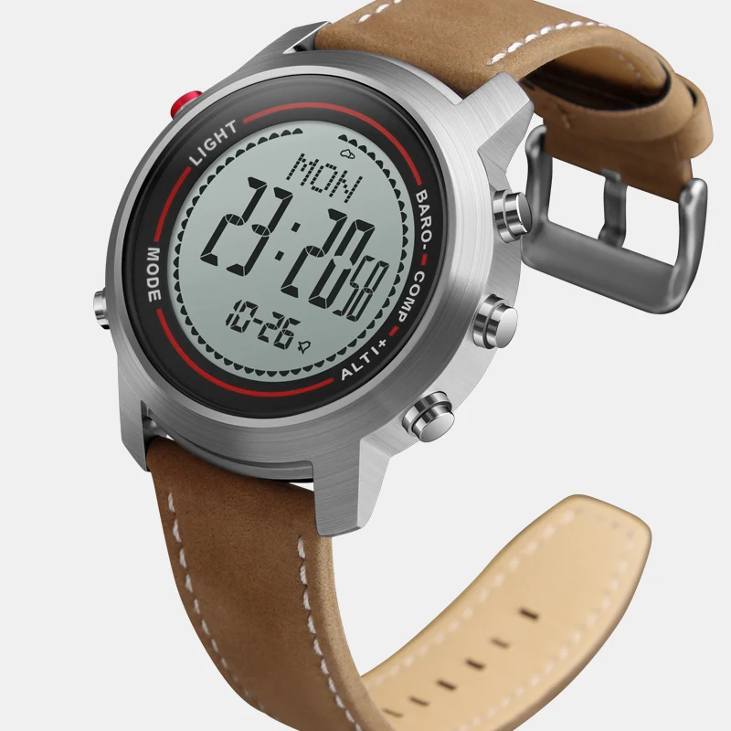 Outdoor Compass Running Sports Watch Men Digital Wristwatche