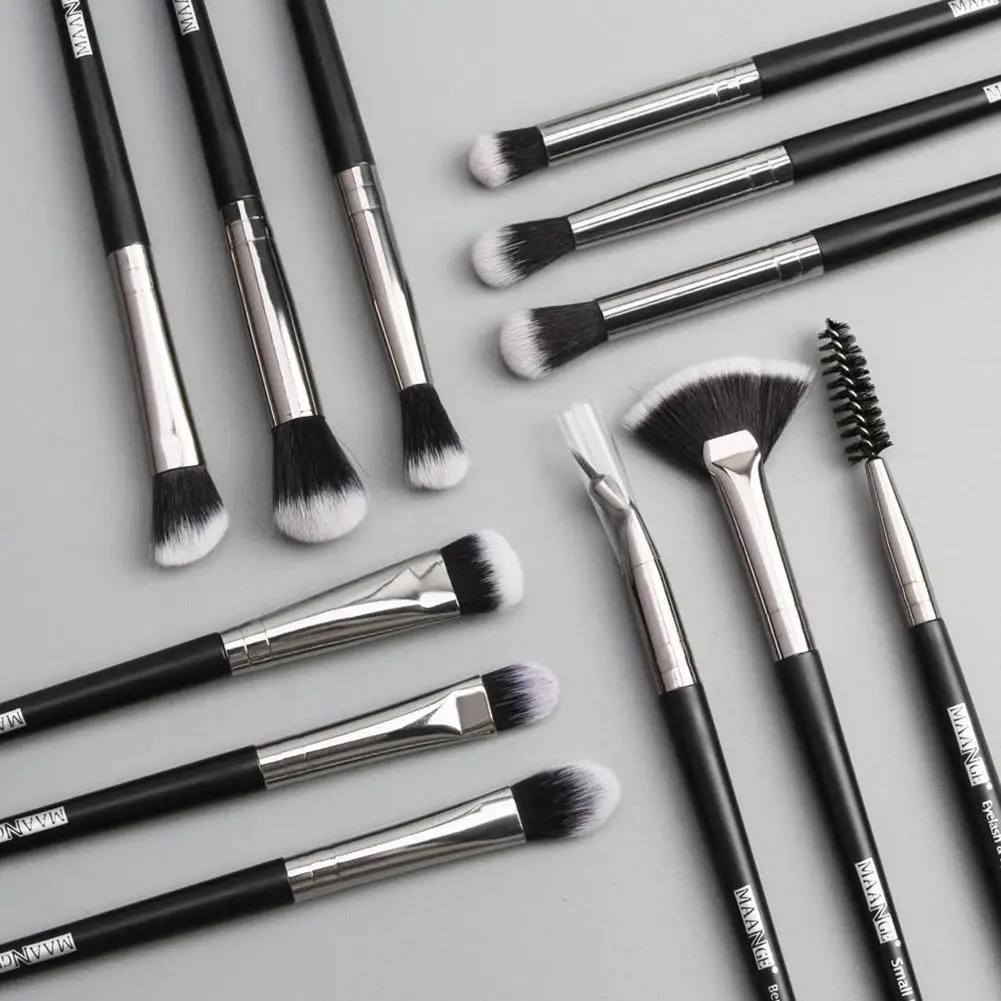 

HOT SALE 12Pcs Portable Eye Makeup Brushes Eyeshadow Eyeliner Eyelash Applicators