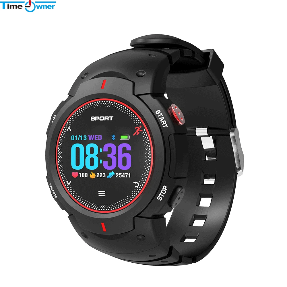 

Timeowner Smart Watch Waterproof Heart Rate Smartwatch Passometer Sleep Monitor SMS Reminder Multi Sport Mode Men Watch Tracker