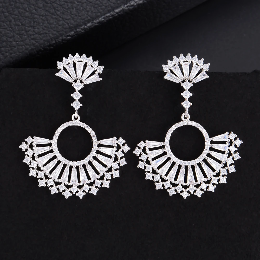 

missvikki Luxury Earrings Full of Rhinestone Crystal Drop Earring Design Luxury Pendant Crystal Statement Earrings Jewelry Gifts