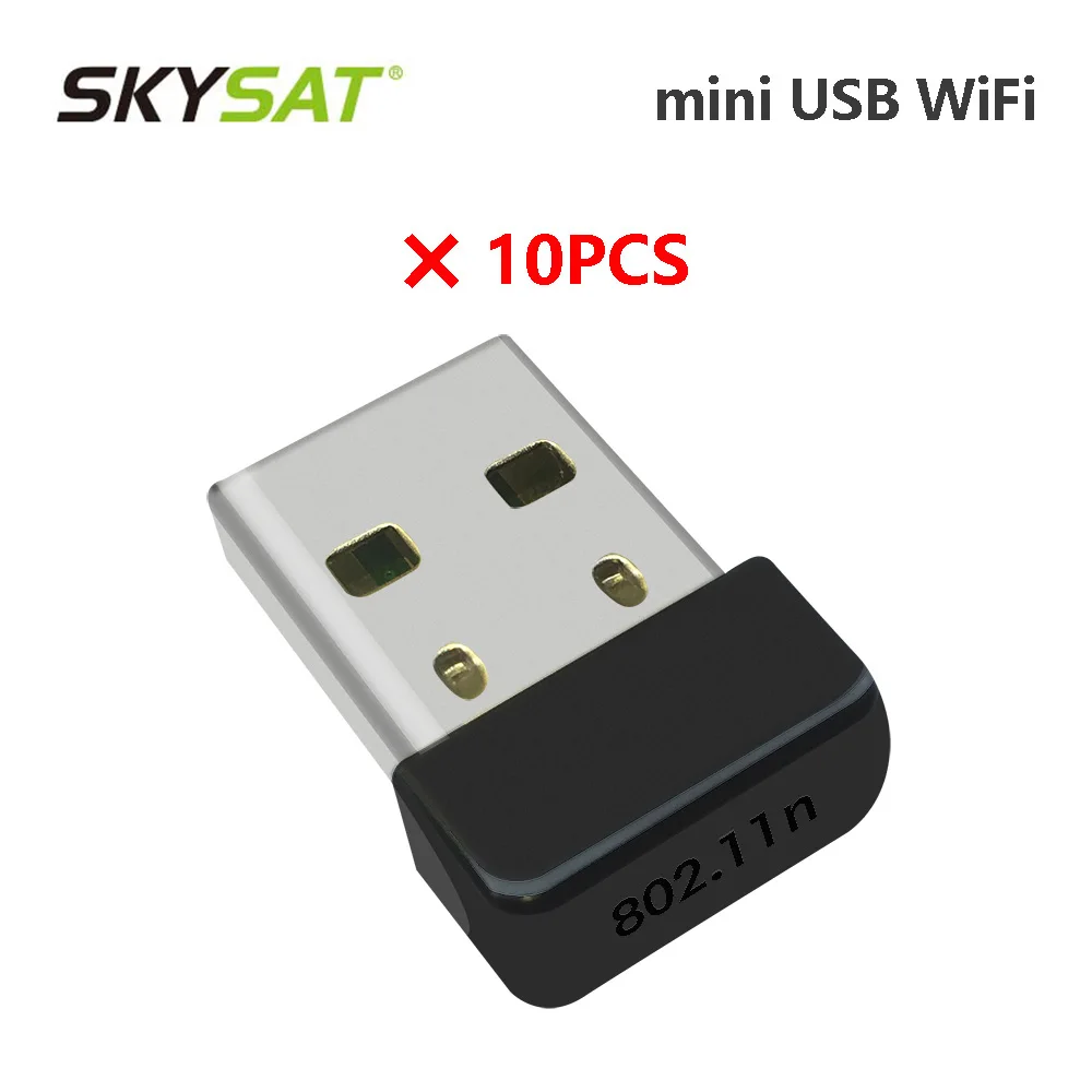 [10 шт.] Мини 7601 WiFi ключ MTK7601 чип 150 Мбит/с IEEE 802.11b/g/n Стандартный USB2.0 интерфейс