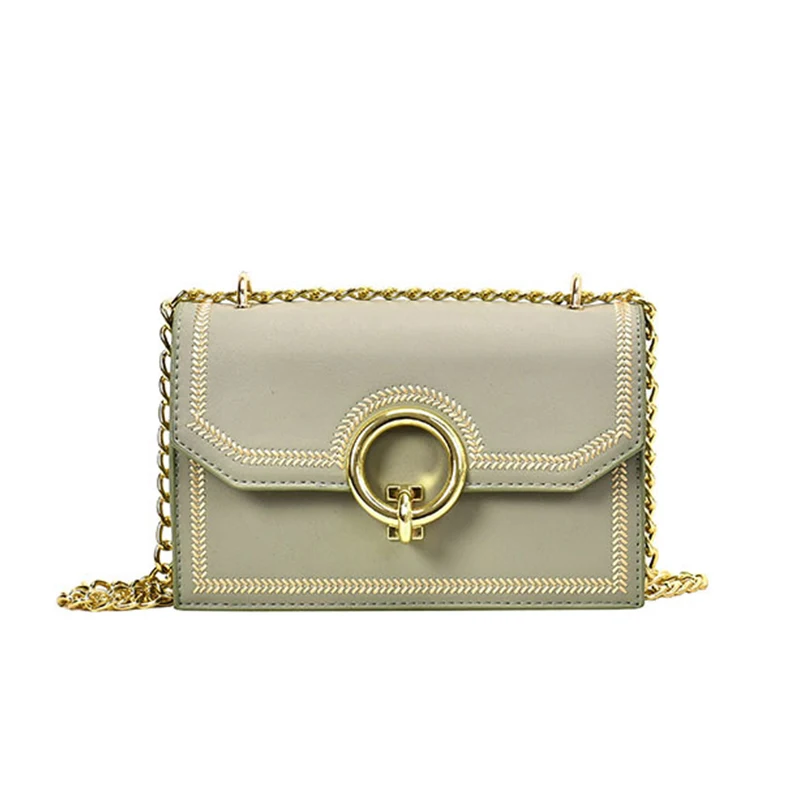 Matcha green PU Leather chain design Crossbody Bags Women Small Chain Handbag small bags Hand Bag Ladies Designer Evening Bags Matcha green PU Leather chain design Crossbody Bags Women Small Chain Handbag small bags Hand Bag Ladies Designer Evening Bags