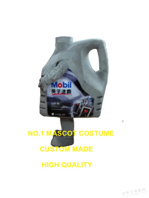 lubricating oil mascot costume custom adult size cartoon lube oil anime