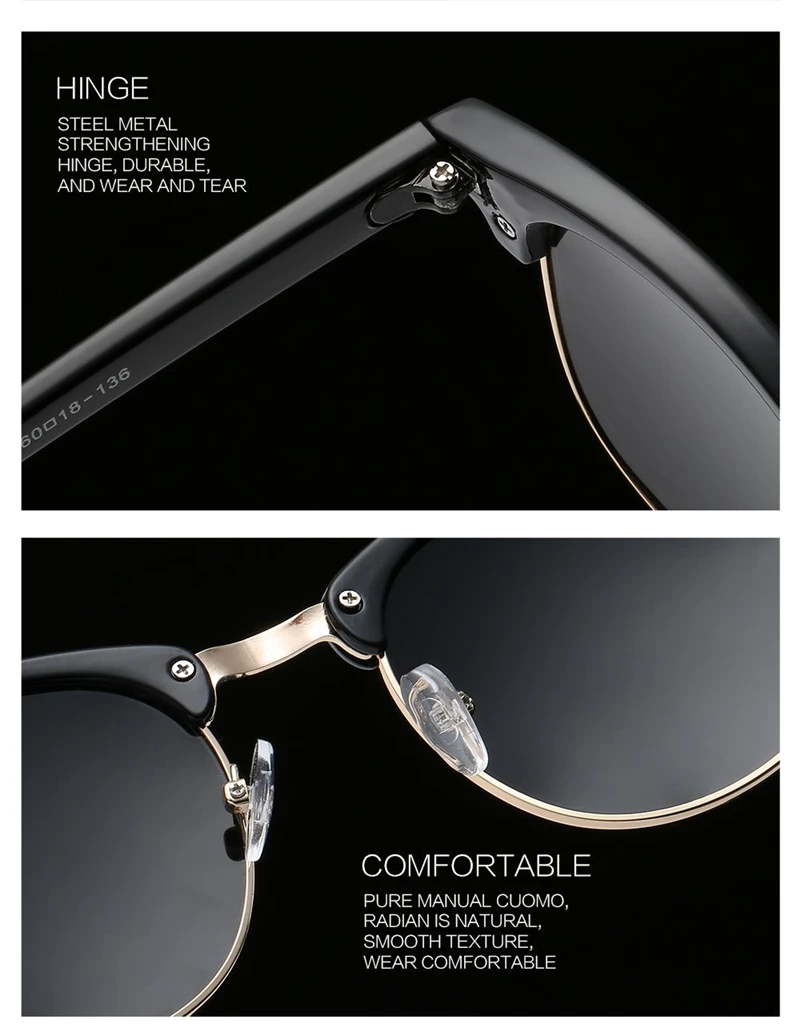 Лидер продаж, женские солнцезащитные очки, мужские поляризационные солнцезащитные очки в стиле ретро, солнцезащитные очки Gafas de sol feminino 3016-GD