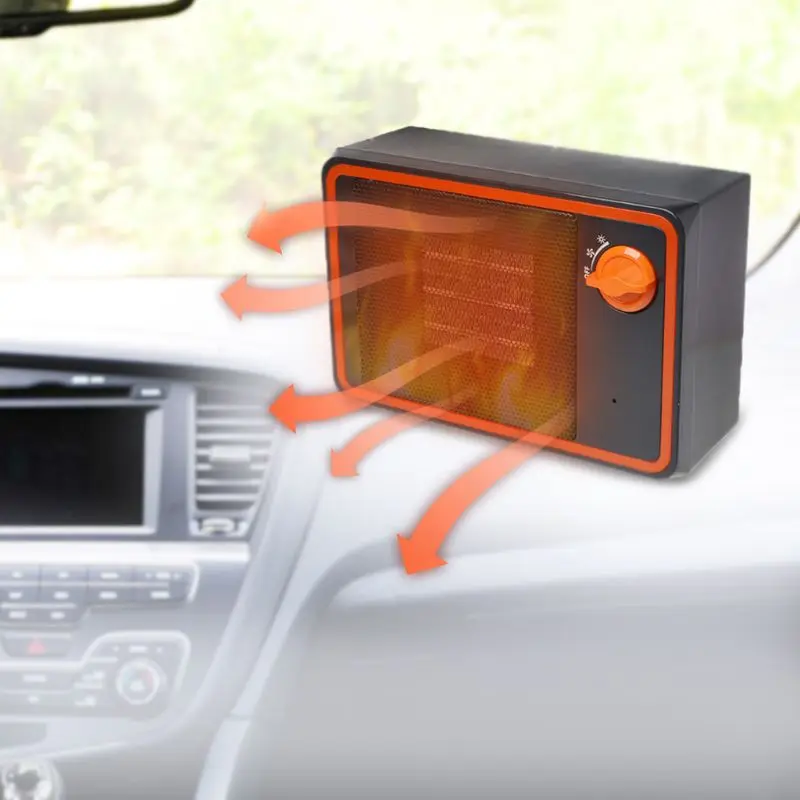 

New 1 Pc Auto Car Fan Heater Window Defroster Auto Heating Cooling Demister DC 24V 350W Cigarette Lighter Power High Quality