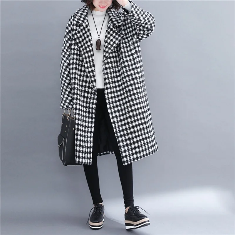 

Women blend coat female ladies trending styles warm Woman coats winter 2018 long coats woman winter 2018 trenchcoat DD1662 S