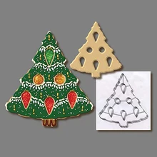 Резак для печенья, Рождественская форма для печенья, большой размер, инструменты для печенья, украшение торта из нержавеющей стали