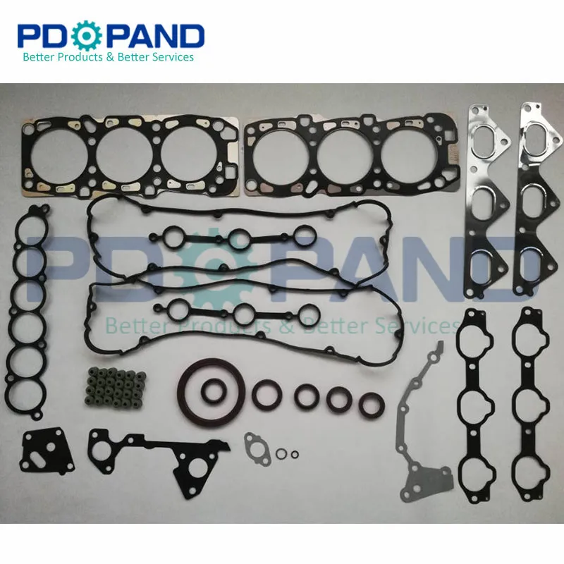 G6CU Engine overhaul gasket set for Hyundai 3.5