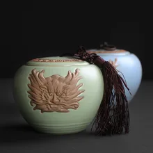 Голова Дракона Ruyao чайник Тянь Цин небесно-синий морской котик Размер № чайный горшок керамическая емкость чай влагостойкий чай можно настроить