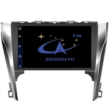 BEIDOUYH Android Quad core Car GPS navigation for TOYOTA Camry 2012-2015 Support can-bus/OBD/wifi/radio/BT/rear view camera/DVR