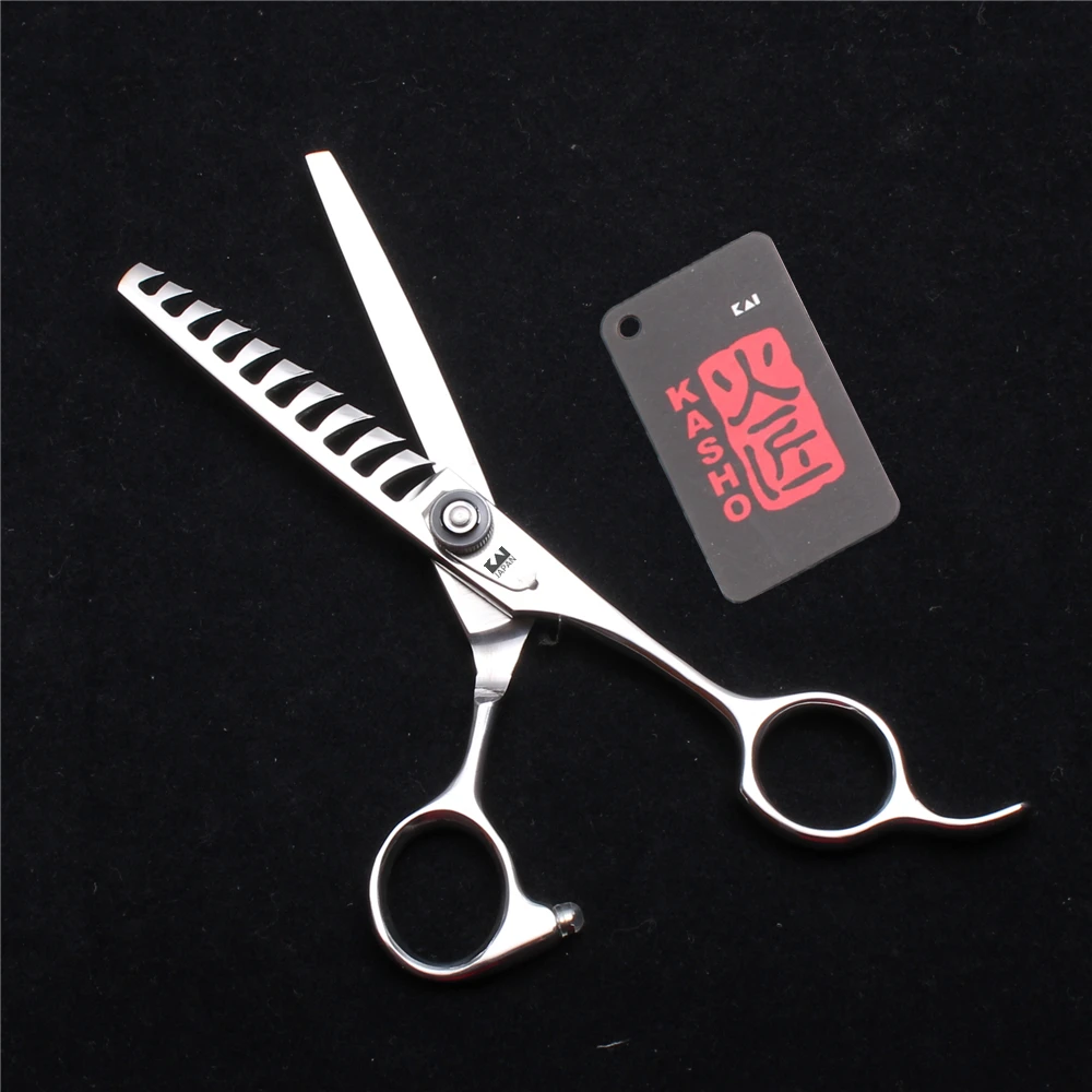 6INCH Kasho 440C Haircut Set Thinning Scissors Professional Hairdresser