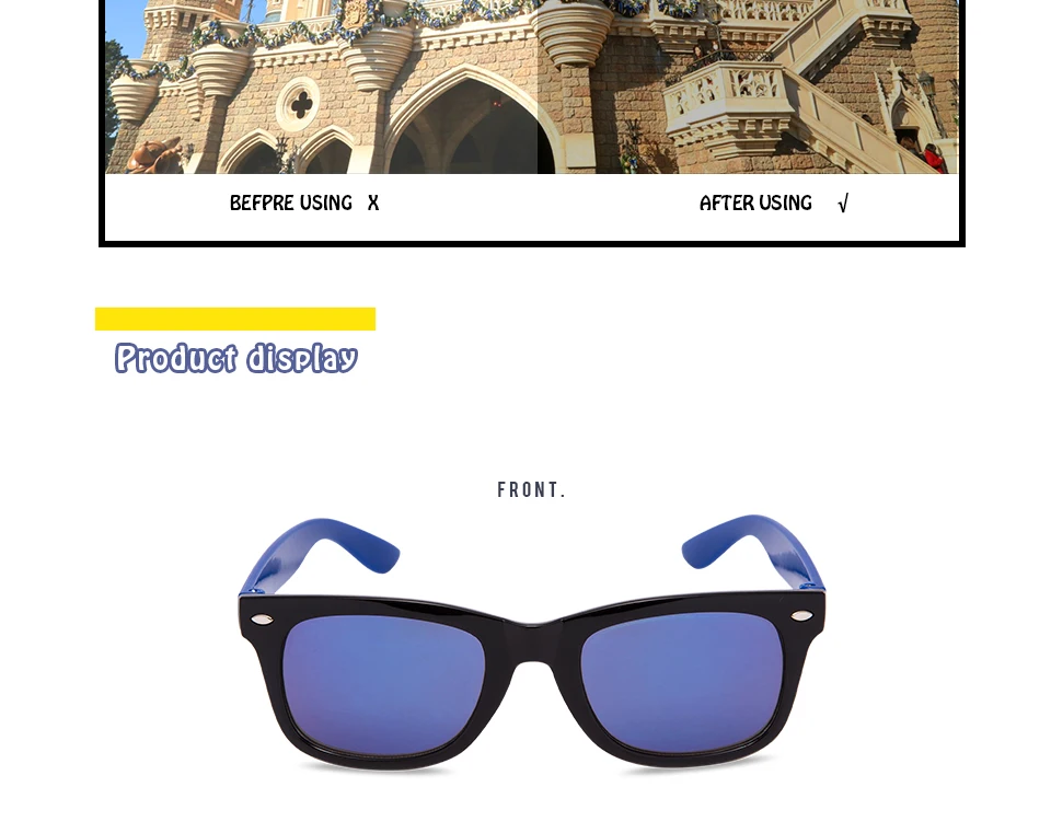 EYEGUARD UV400 очки Детские& солнце шляпа солнечных очков, Для Детей Кепка для улицы