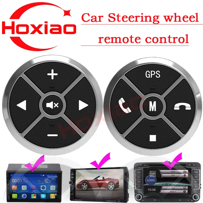 

Car Wireless remote controls Car Steering Wheel Button DVD player Remote Control For DVD GPS steering wheel remote control