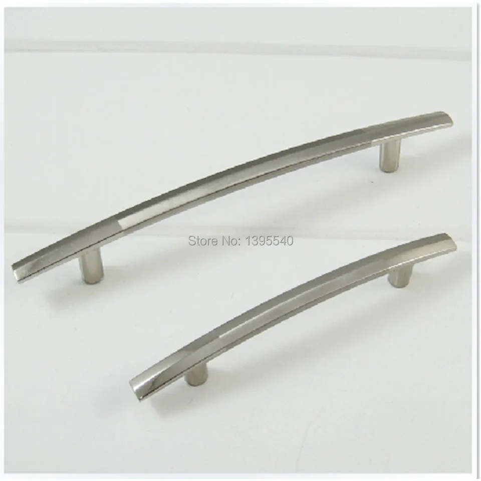New 2pcs 96mm Modern Drawer Handles Knobs Bridge Sample Brush