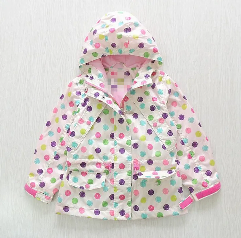 

YQRDJ-1513772 Autumn Baby Jacket For Girls Jacket Outerwear Baby Girl Clothes For Girls Coat Kids Windbreaker Children Clothes
