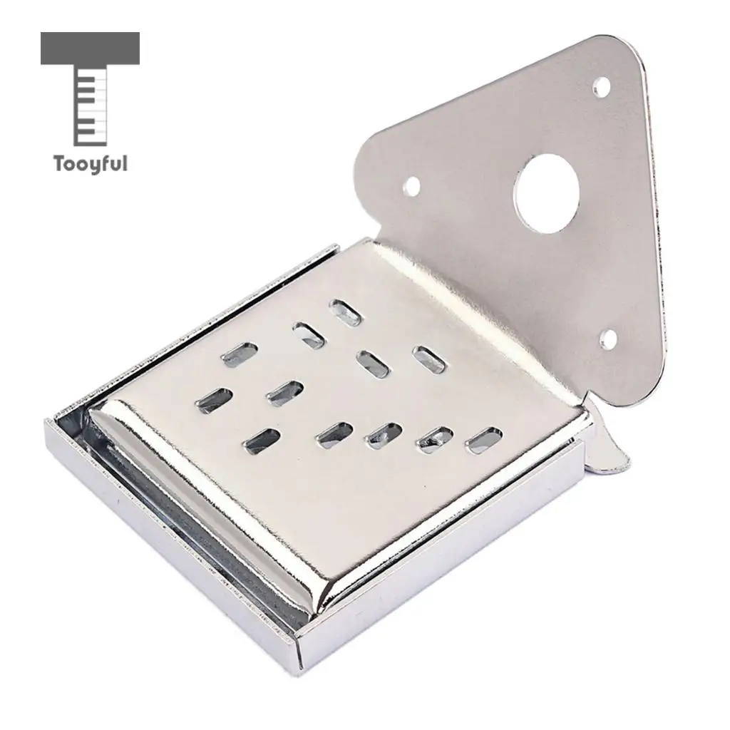 Tooyful 8/10/12 String Mandolin Tailpiece w/ Pick for Cigar Box Guitar Replacements