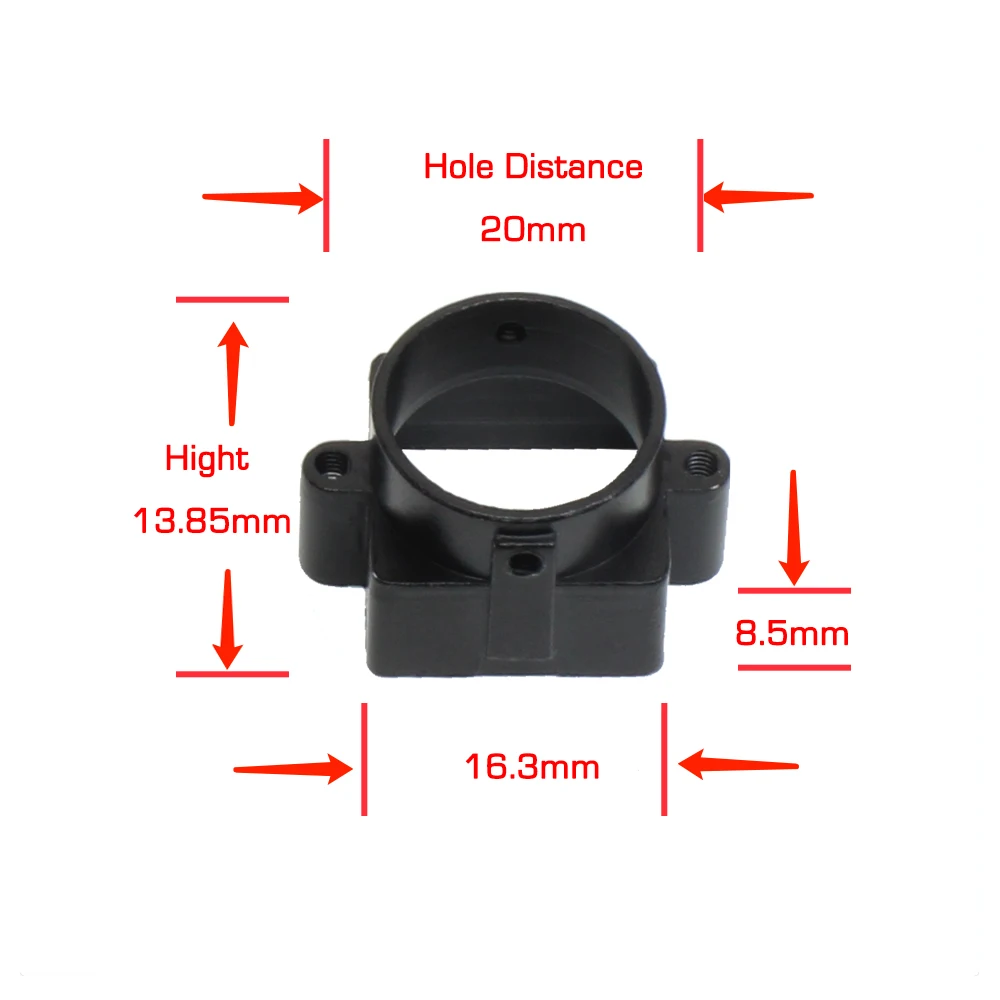  Full Metal D14 Mount Holder For D14 Board Lens Support 20mm Hole Distance PCB Board Module or CCTV  - 32853496631