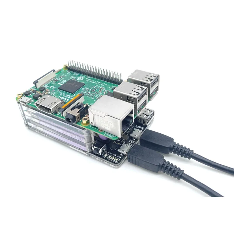 Lusya UPS-18650 MAX17040G Raspberry pi UPS Плата расширения питания с измерением RTC 5 в выходной последовательный порт для pi2 3 B+ A1-013