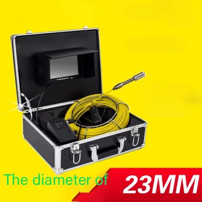 

High definition pipeline industrial endoscope camera machine sewage video detector hole inside the well monitoring imager