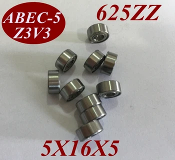 

500pcs Low noisy 625 ZZ 625ZZ 625Z 625-ZZ 5X16X5 MM Deep groove ball bearing micro miniature small bearing motor bearing