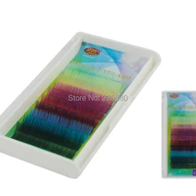 Профессиональные высококачественные цветные ресницы для наращивания из Кореи