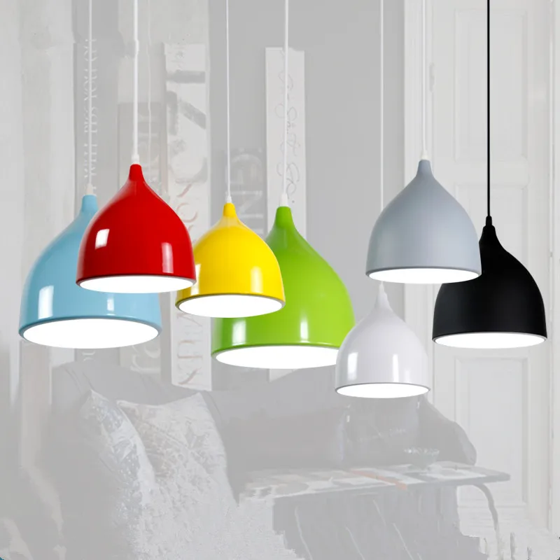 

BOKT Modern Ceiling Lamp Metal LED Pendant Lights For Home Restaurant Dining Room Kitchen Island Lighting Fixtures Decoration