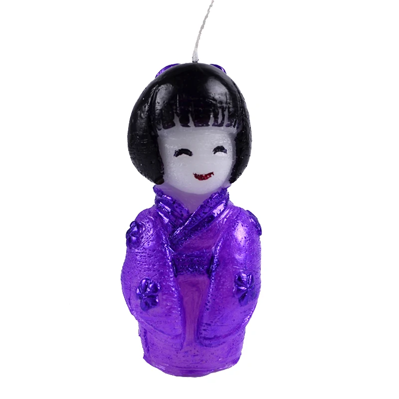 

Nicole Silicone Mold Japanese Asian Girl Doll for Candle Chocolate Soap Making Mould DIY Craft Tool