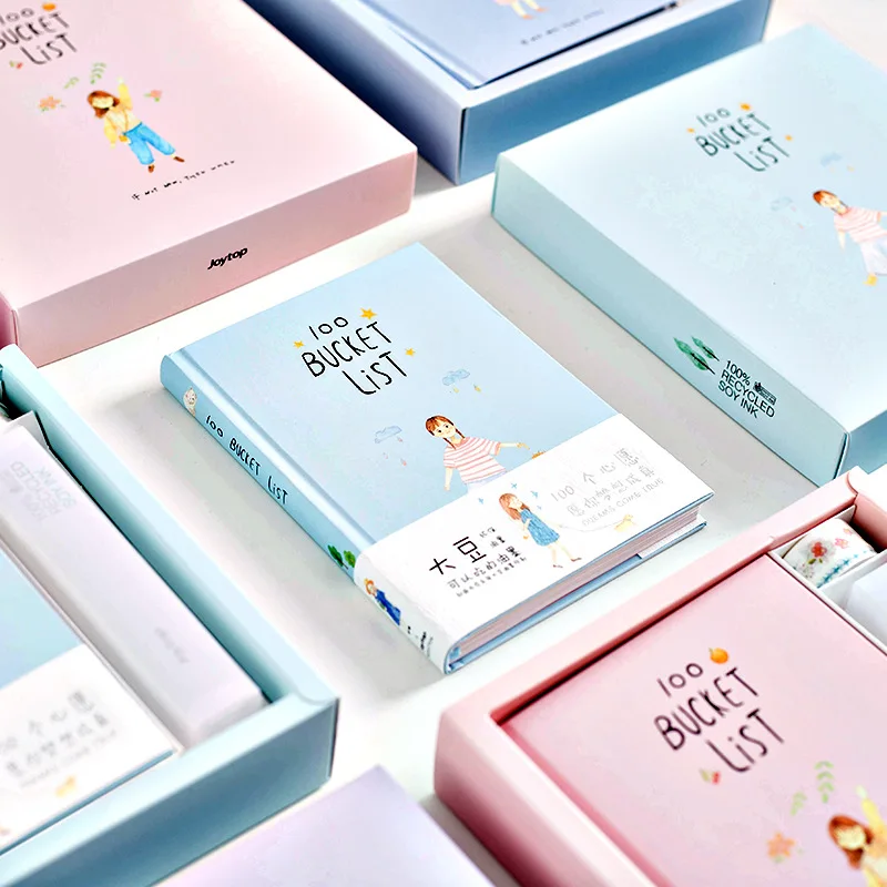 Kawaii блокнот А5 для рисования строгальный станок Подарочная коробка пули дневник