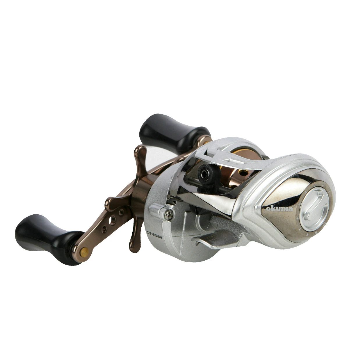  OKUMA C5-266W Fishing Gear Baitcast Reel Left/Right-Hand Strength 4+1BB Baitcasting Reel Carp Fishi