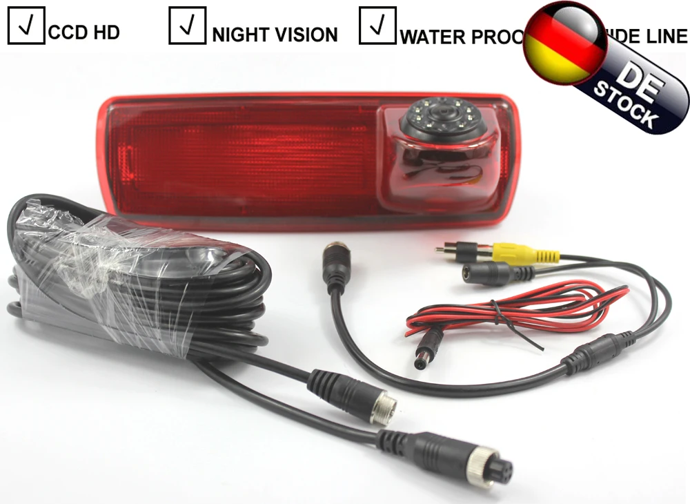 Car Brake Light Rear View Backup Camera For Opel Vauxhall Vivaro