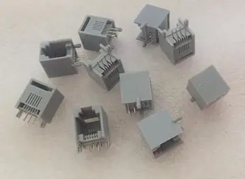 

50pcs RJ12 socket Telephone Connector 6 Pin