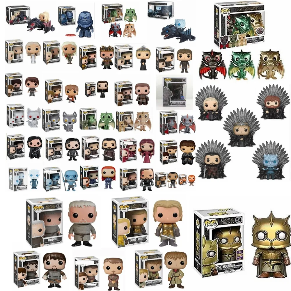 

FUNKO POP NEW Game of Thrones SAMWELL TARLY THE MOUNTAIN JON SNOW HODOR FigureToys Collection model toy for children