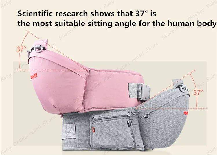 Воздухопроницаемый Многофункциональный рюкзак-кенгуру disney для младенцев, рюкзак-слинг с мультипликационным принтом, универсальный чехол для всех сезонов
