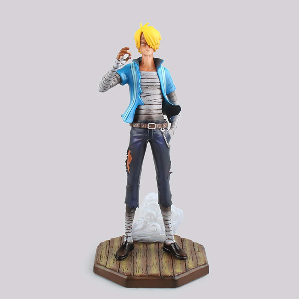 

24cm One Piece POP Sanji Anime Cartoon PVC Action Figure Toys Model Dolls