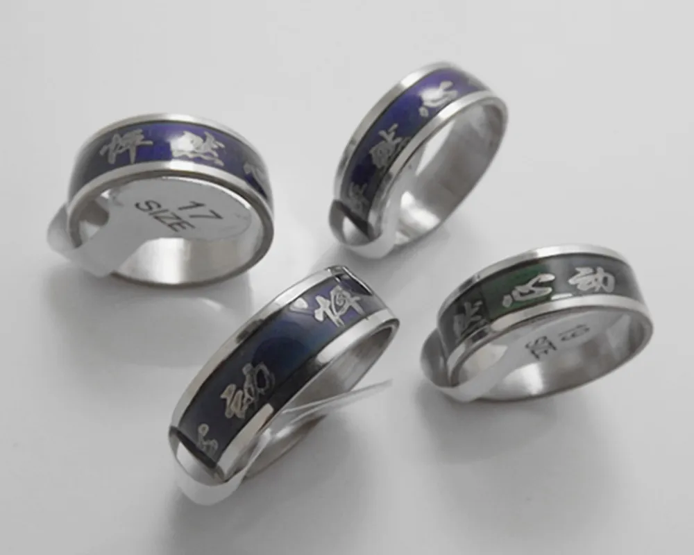 

Sell 6mm x 12 Fashion Temperature change Mixed style Lady ring Stainless steel RINGS