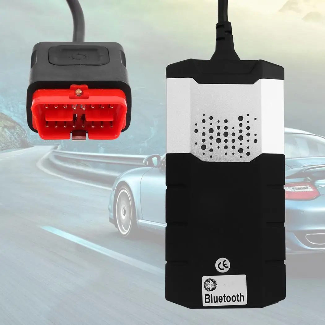 Bluetooth TCS CDP Pro Plus для Autocom OBD2 5 Вт 12 В 150E диагностический инструмент и 8 шт.