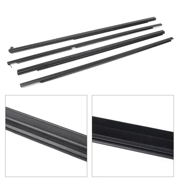 

Outside Window Weather-strip Moulding Strips Wind Deflector Rain Set for V75 V77 V73 V93 V97 V98