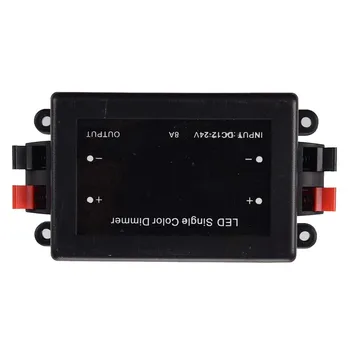 

DC 12V Single Color LED Dimmer Controller + RF Remote Control