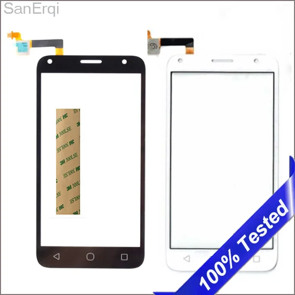 10 шт./лот сенсорный экран для Alcatel One touch PIXI 4 5,0 OT 5010 5010G OT-5010 OT5010 Переднее стекло сенсор дигитайзер