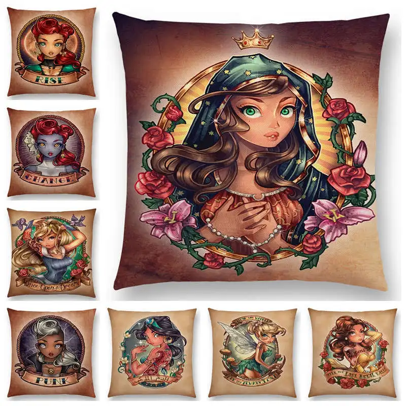 

Super Hero Throw Pillows American Cartoon Cushion Cover 25 Available Designs Pillowcase