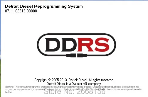 

Detroit Diesel Reprograming System 7.11 (DDRS 7.11) +offline activation+Full crack Support DDEC\MBE\DDC
