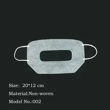 100 шт Защитная гигиеническая маска для глаз белая крышка для лица VR очки одноразовая маска под глаза 002