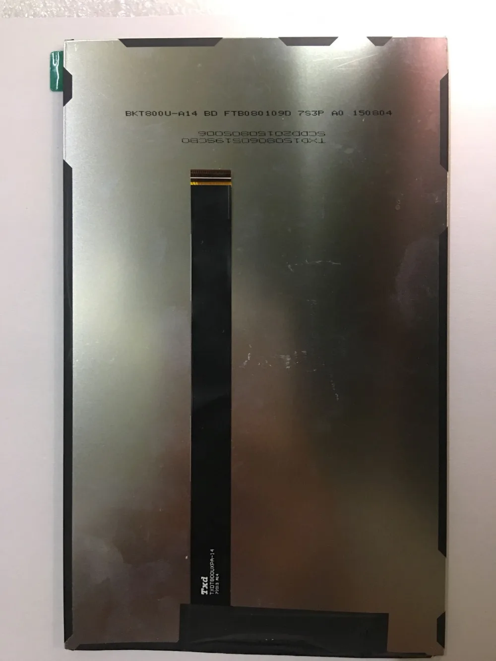 

A+Tested 8 inch LCD display (183mm*114mm) Tablet PC LCD screen TXDT800UXPA-14 TXD1508060311SCBO BKT800U-A14 BD