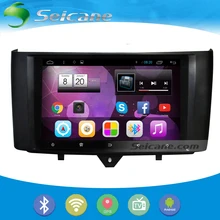 Seicane 9 Polegada Android 6.0 sistema de Navegação GPS Para 2013 2014 2015 Mercedes-Benz INTELIGENTE com Bluetooth DVR OBD II USB 3G Wi-fi